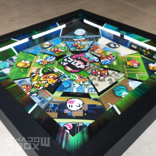 SHADOWBOX MANDALA SUPER MARIO WORLD (1)