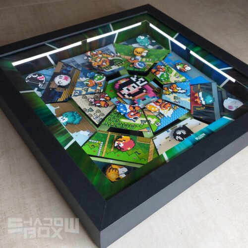 SHADOWBOX MANDALA SUPER MARIO WORLD (2)