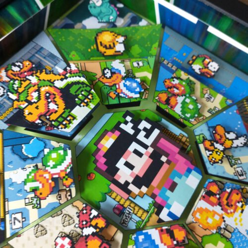 SHADOWBOX MANDALA SUPER MARIO WORLD (3)